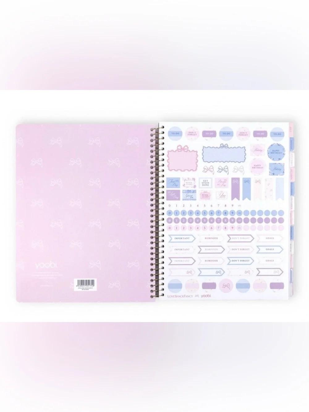 LoveShackFancy Blue Floral 2026-2027 Spiral Planners